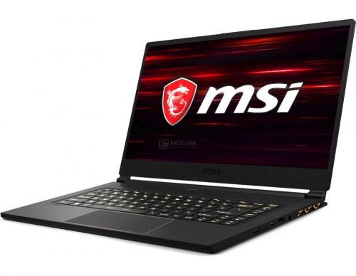 Игровой мощный ноутбук MSI GS65 8SE-090RU Stealth 9S7-16Q411-090 вид сверху