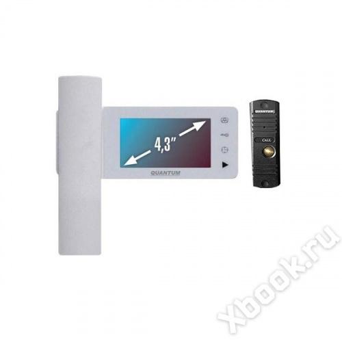 Quantum QM-434C_SET3(белый) вид спереди