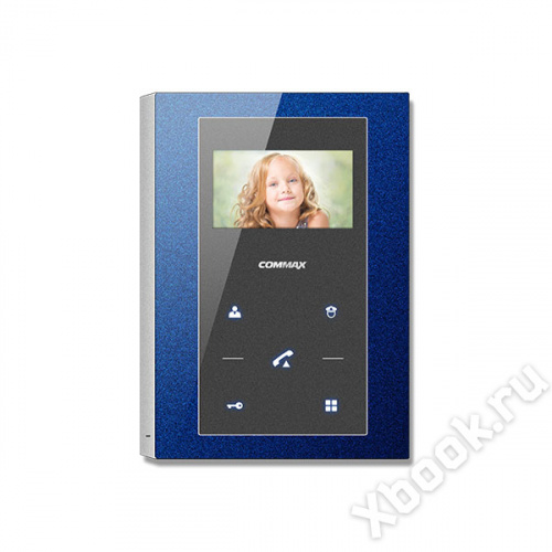 Commax CMV-43S синий вид спереди