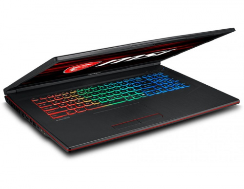Игровой мощный ноутбук MSI GP73 8RD-245XRU Leopard 9S7-17C622-245 вид сбоку