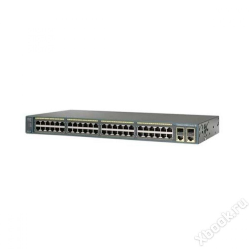 Cisco WS-C2960X-48FPS-L вид спереди