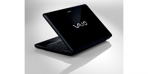 Sony VAIO VPC-EB2Z1R Black вид сверху